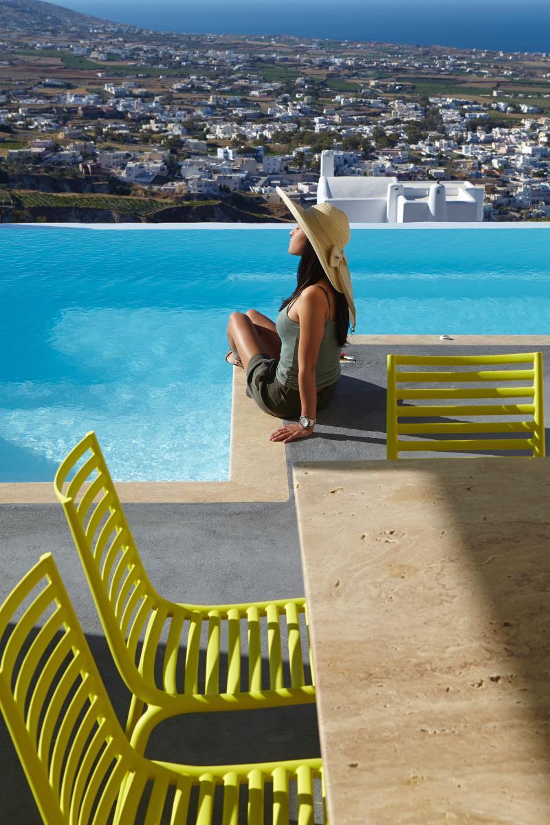 North Santorini A Luxury Spa Hotel Pyrgos Kallistis Bagian luar foto