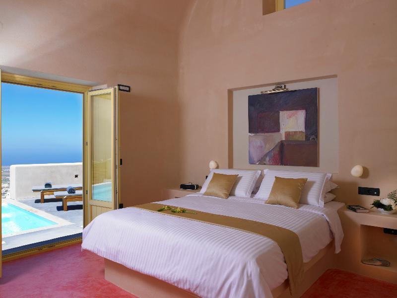 North Santorini A Luxury Spa Hotel Pyrgos Kallistis Bagian luar foto